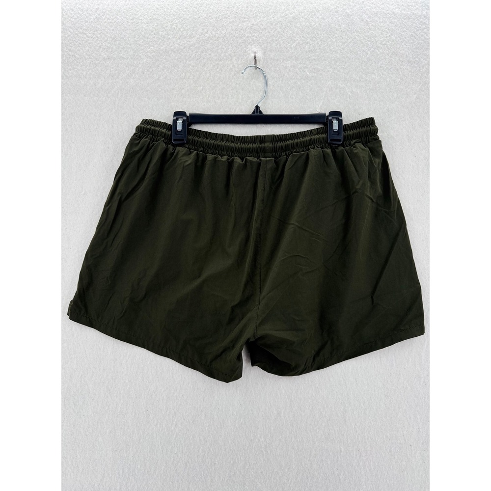 COOFANDY - Athletic Shorts Mesh Liner Drawstring - Green - XL - Mens - Picture 3 of 7